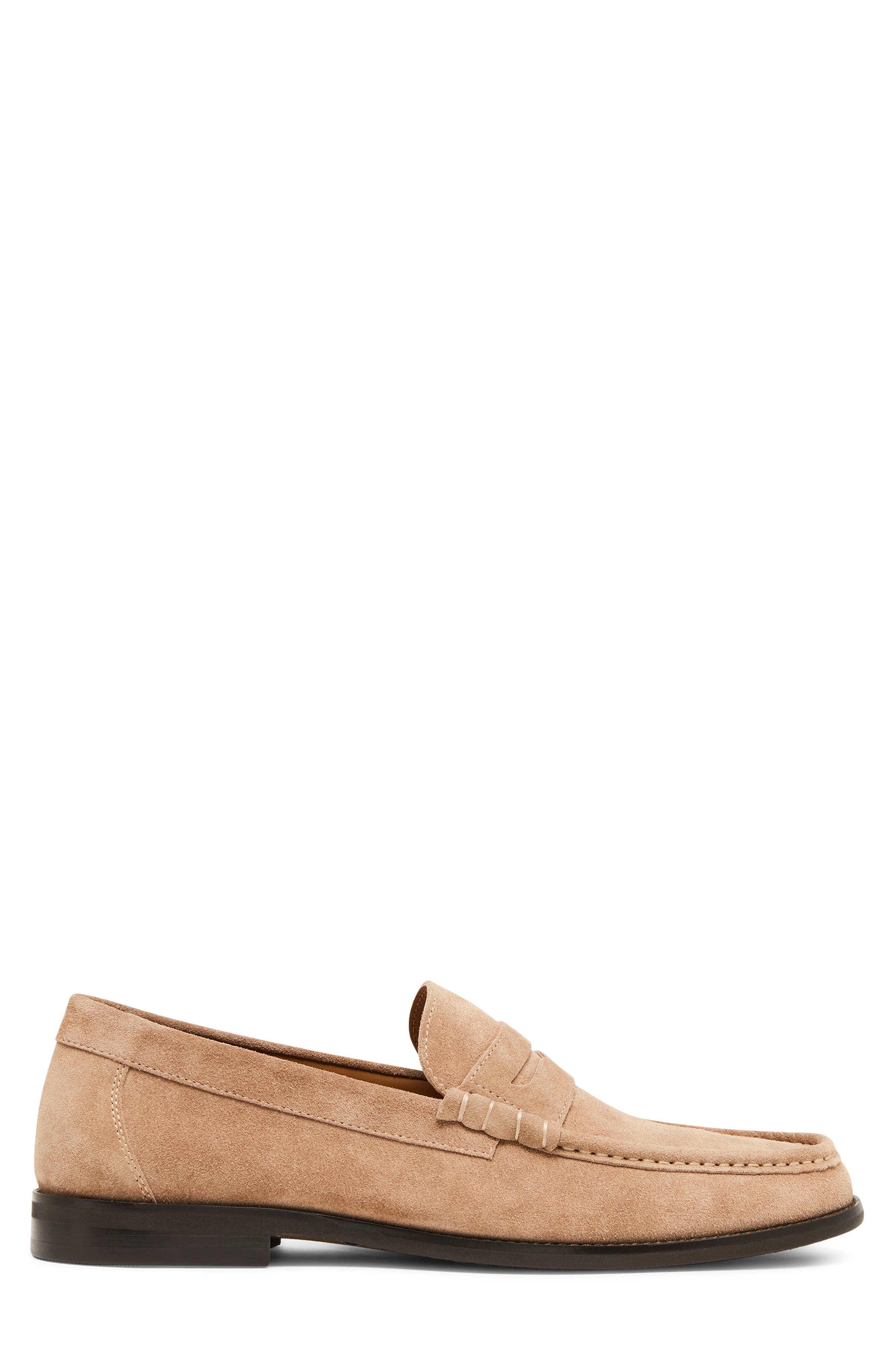 Hettick Penny Loafer, Alternate, color, TAUPE SUEDE