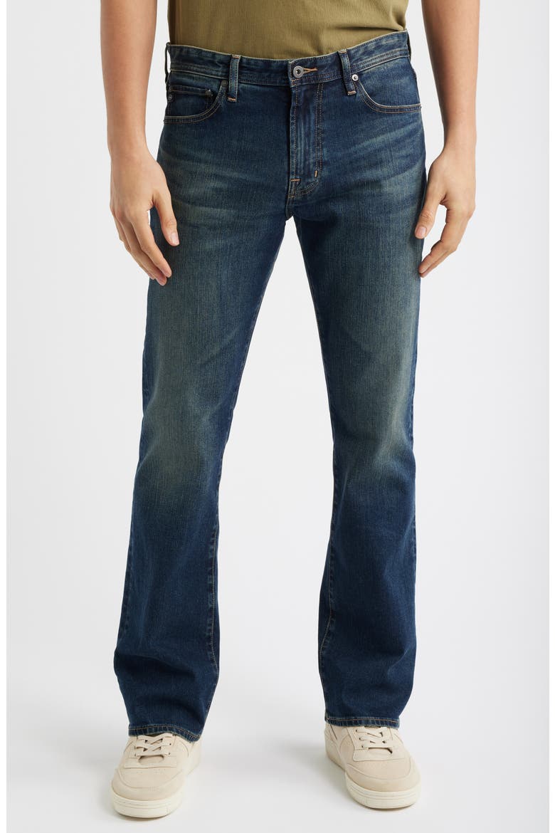 Clint Bootcut Jeans, Main, color, MANZANITA