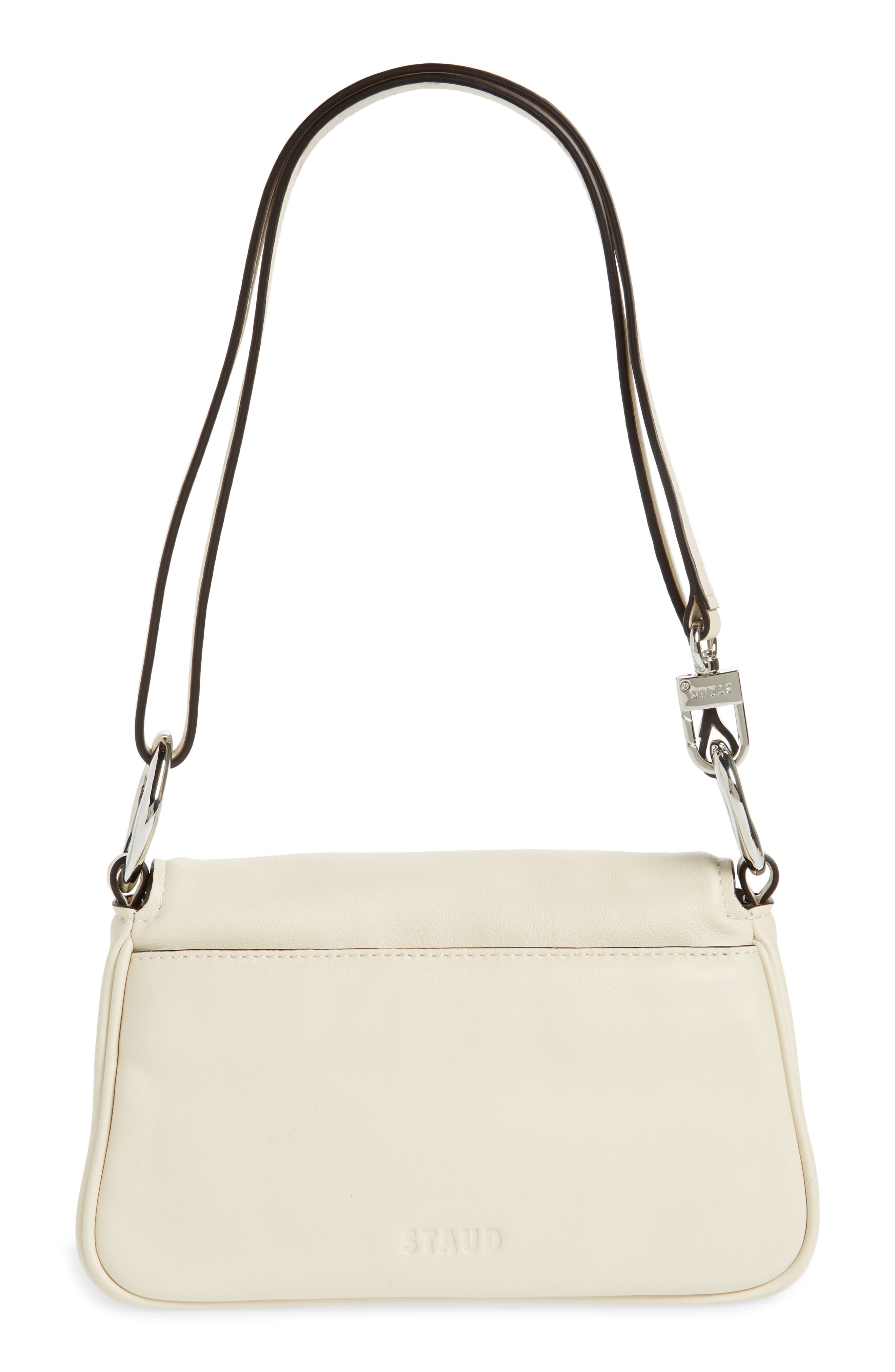 STAUD Tia Convertible Leather Shoulder Bag, Alternate, color, 