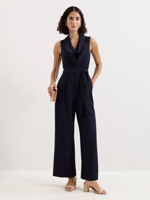 Emry Cowl Neck Jumpsuit