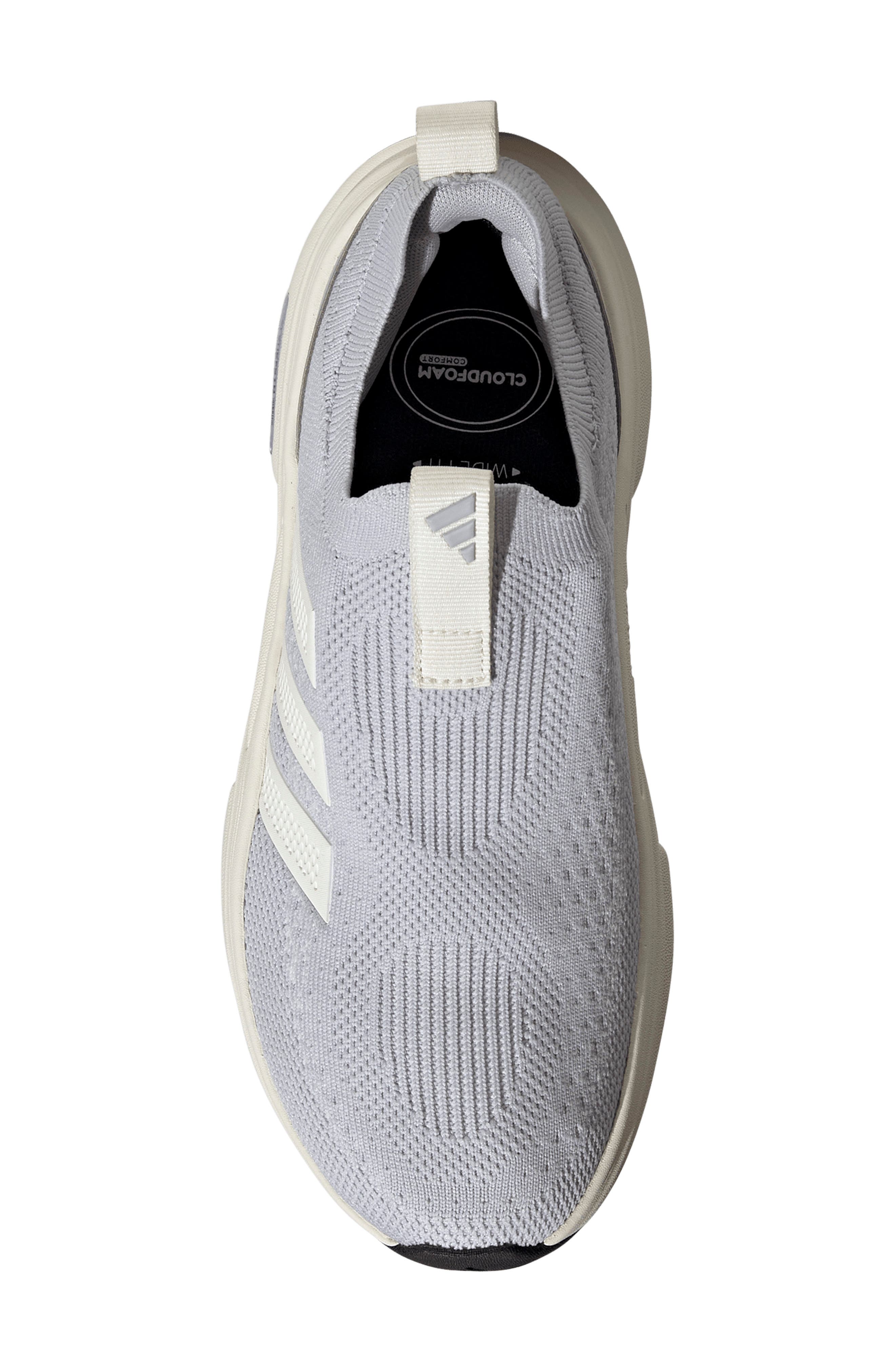 adidas Cloudfoam Cuxxion Slip-On Sneaker, Alternate, color, Dash Grey/ White/ Black