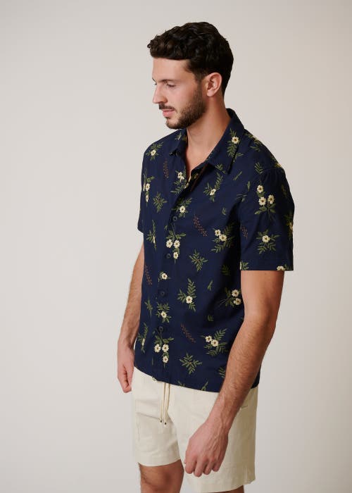 Leisure Lab Jaco Button Up In Evening