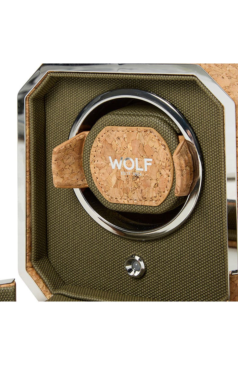 WOLF Cortica Single Watch Winder, Alternate, color, Cork