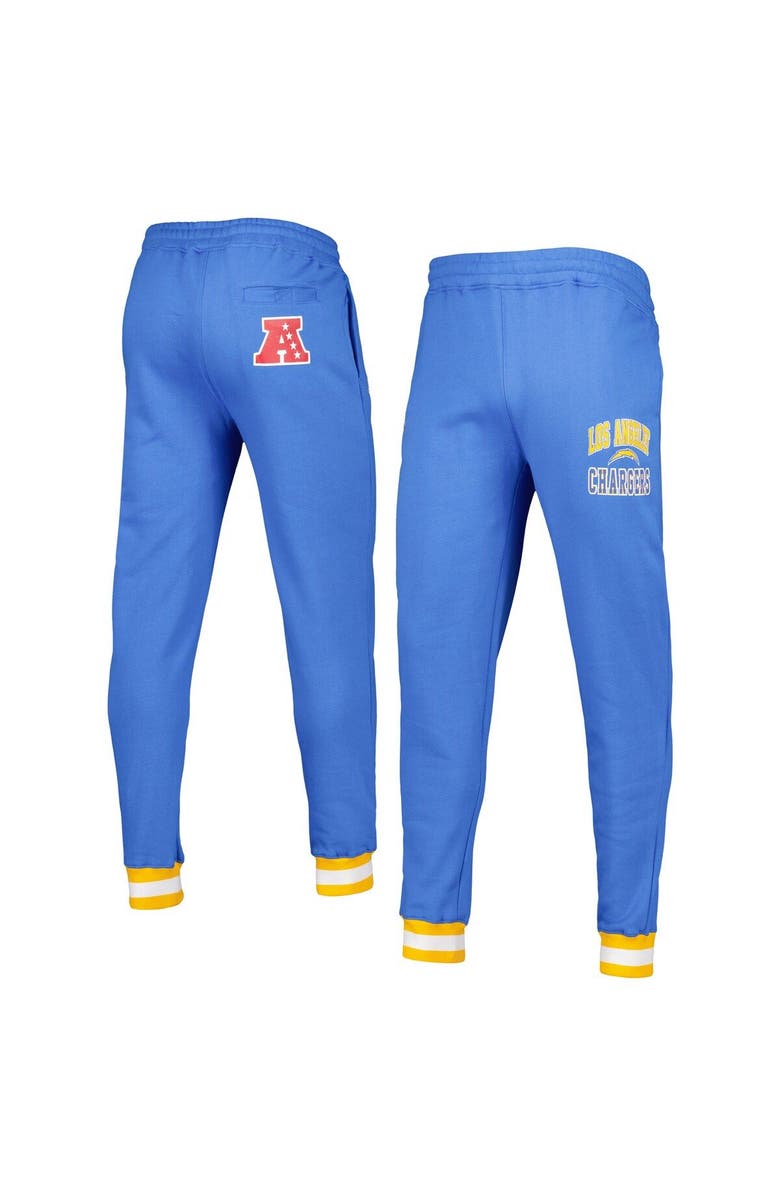 STARTER Men's Starter Powder Blue Los Angeles Chargers Blitz Fleece Jogger Pants, Main, color, Powder Blue