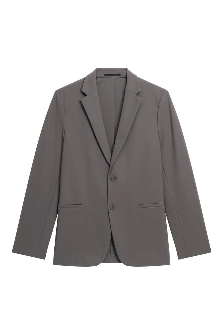 Clinton Precision Ponte Knit Blazer, Alternate, color, CARBON - BAX