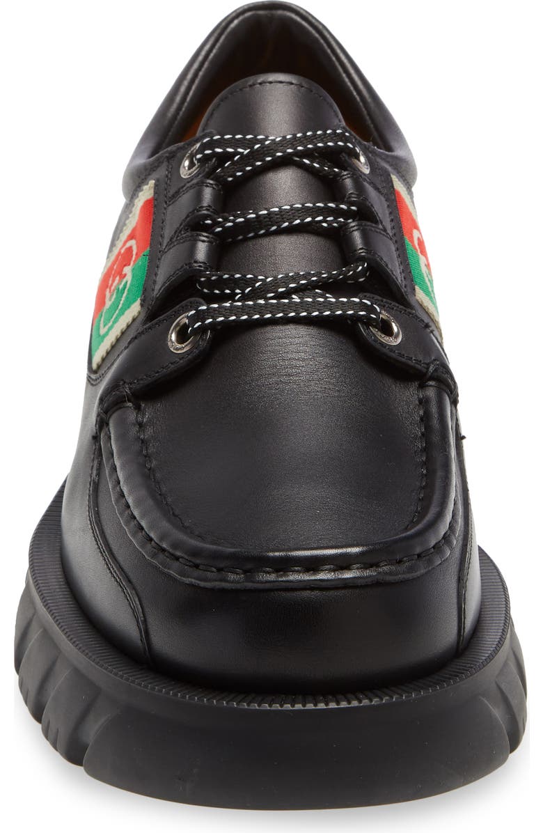 Gucci Romance Logo Derby, Alternate, color,