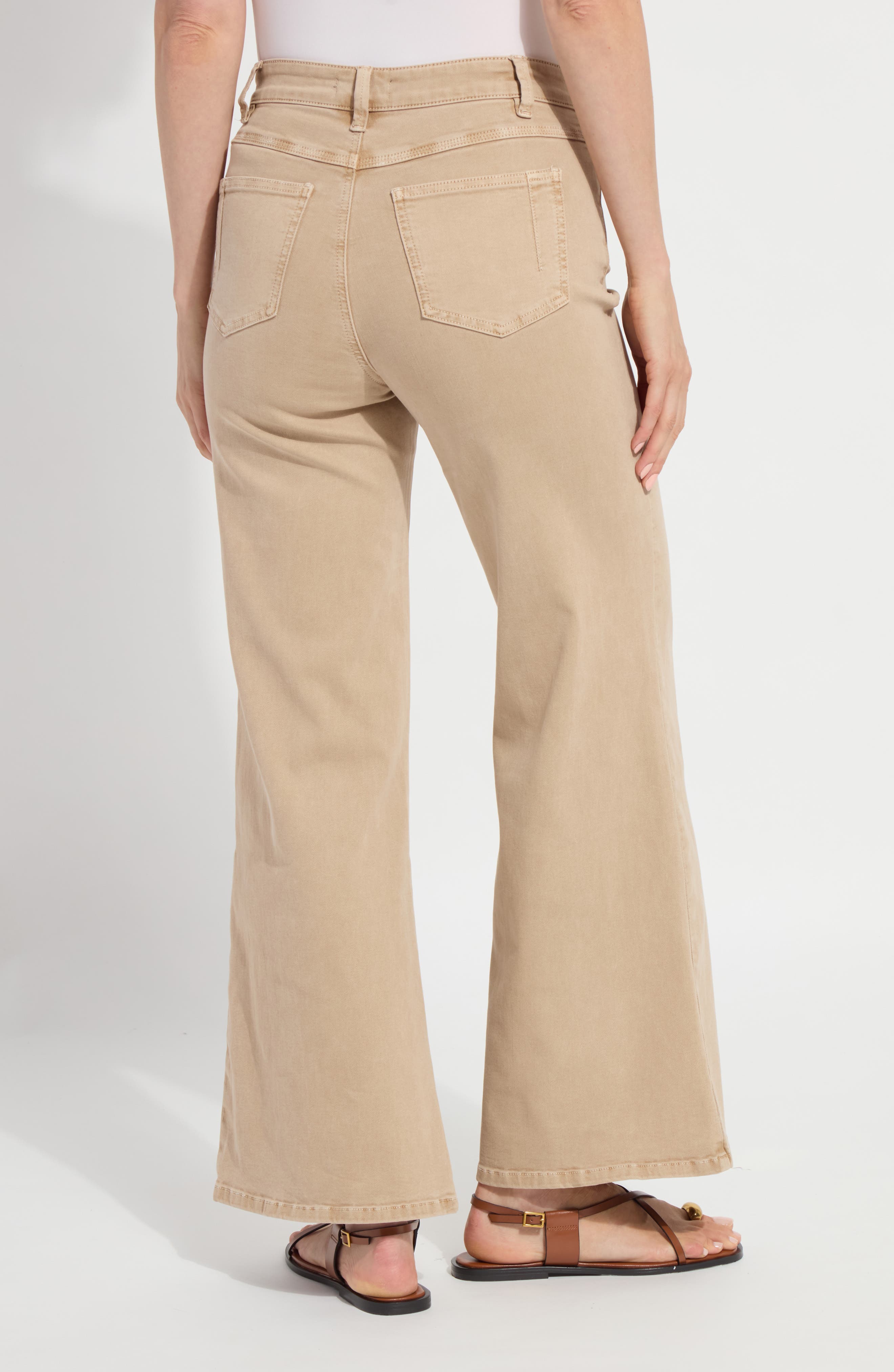 Iris Flat Front Wide Leg Jeans - image 2