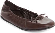 Miu Miu Leather Ballerina Flat