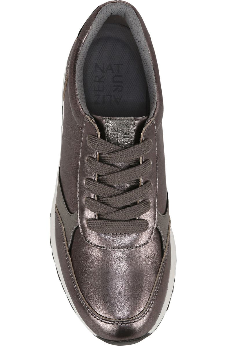 Naturalizer Shay Sneaker, Alternate, color, Pewter Leather