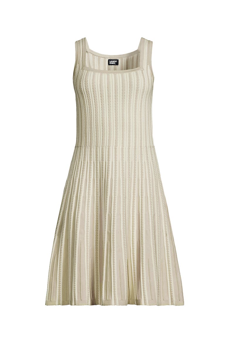 Square Neck Above Knee Sweater Dress, Alternate, color, Oatmeal Heather