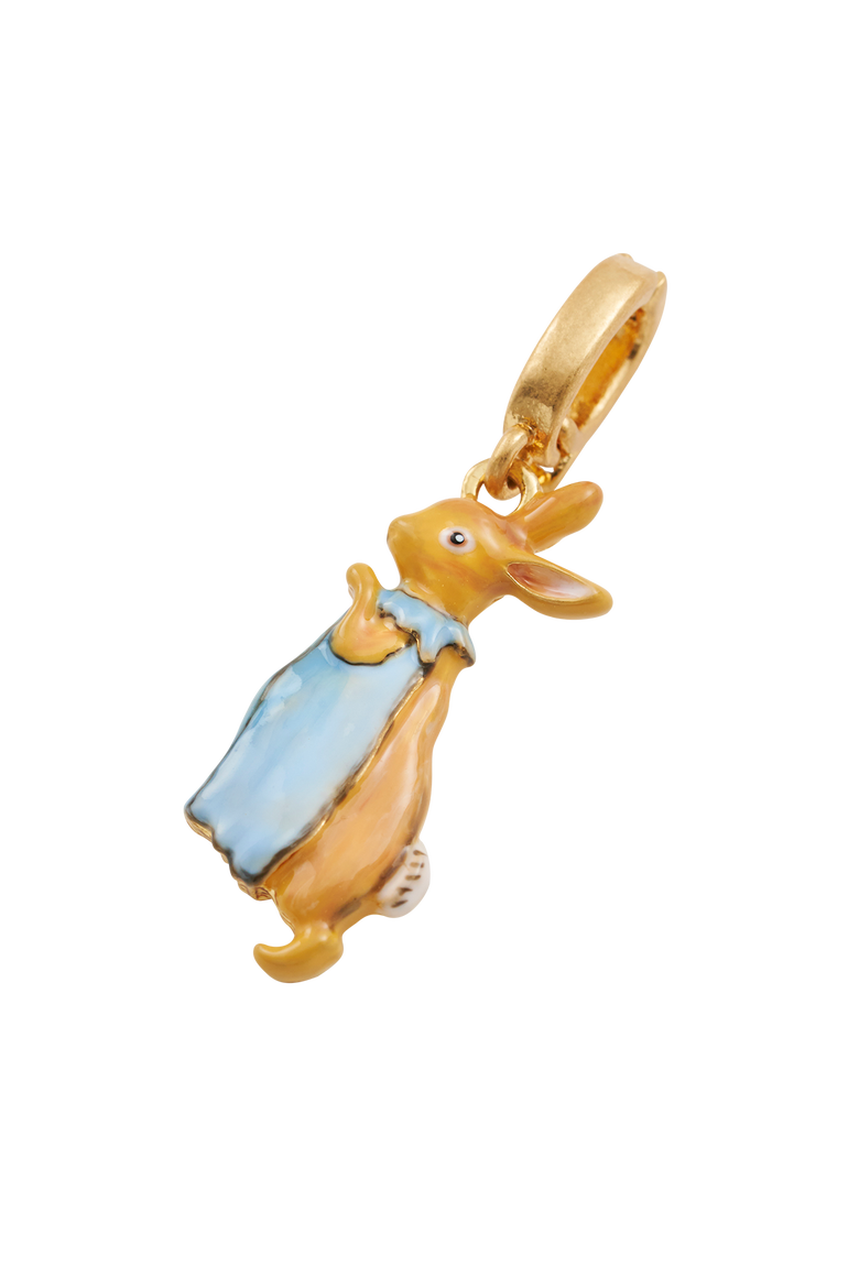 x Peter Rabbit Flopsy Necklace, Alternate, color, Gold