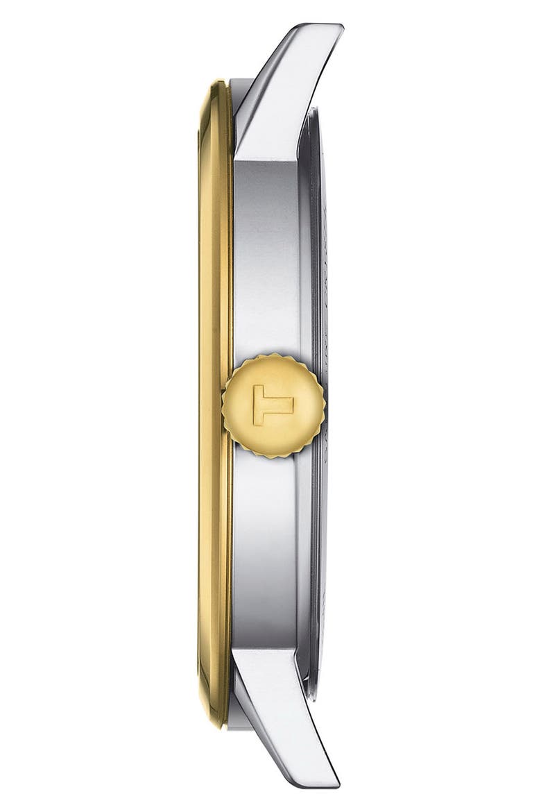 Classic Dream Bracelet Watch, 42mm, Alternate, color, GREY/ YELLOW GOLD