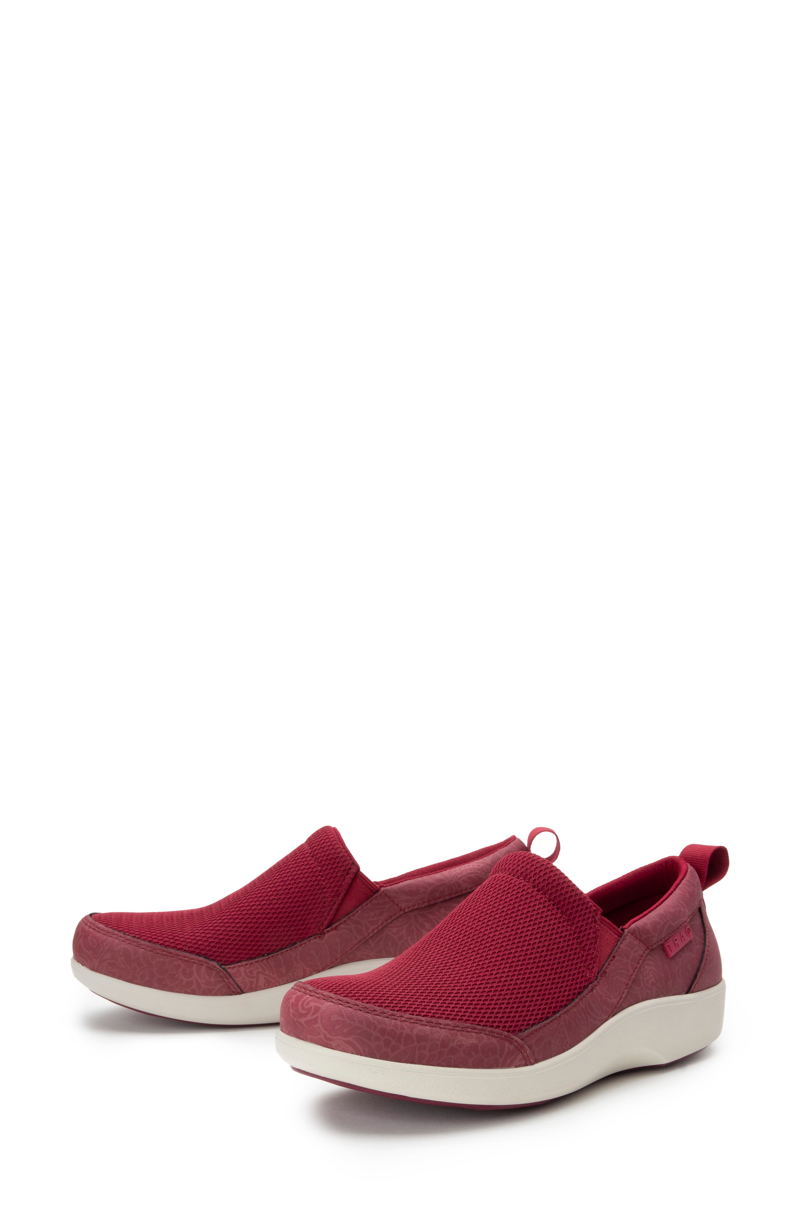 Mellodiq Slip-On Sneaker, Alternate, color, METTA WINE FABRIC
