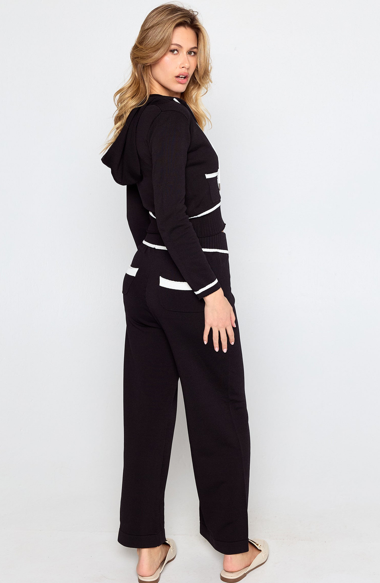 Beach Bunny Swimwear Juliette Knit Jacket, Alternate, color, Black