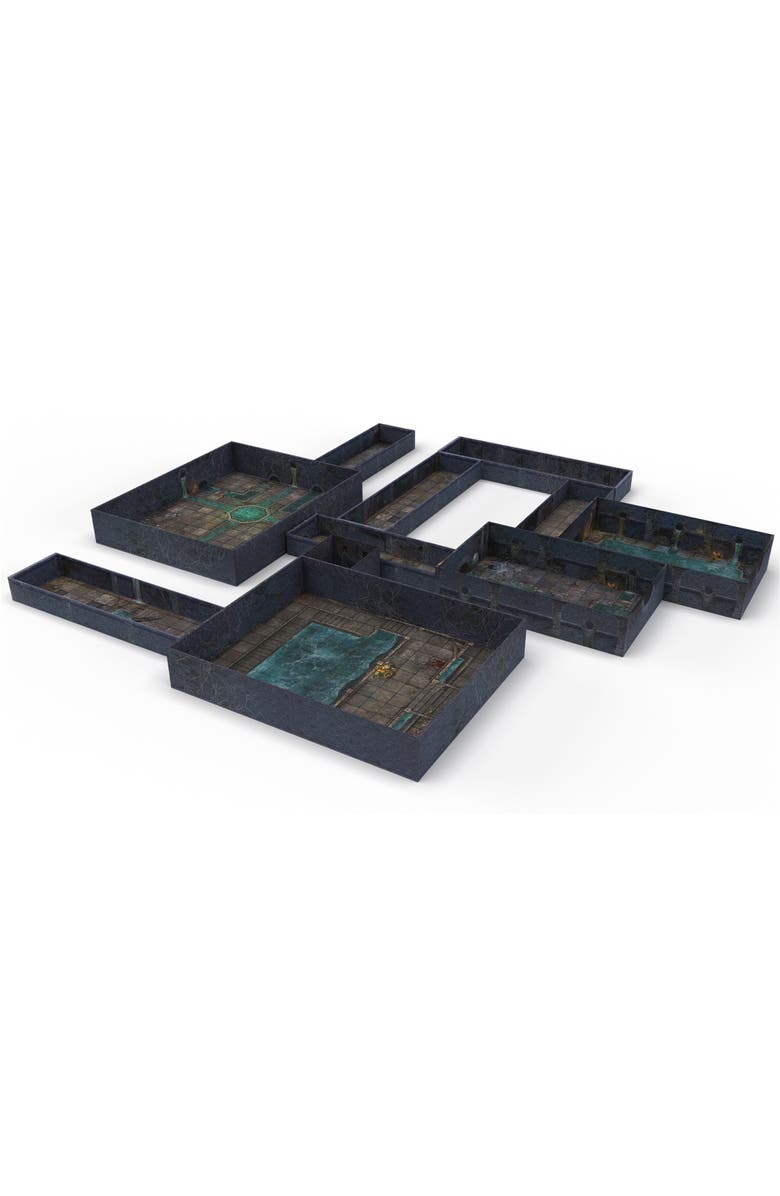 Gale Force Nine Dungeons & Sewers Modular Roleplaying Terrain Set, Alternate, color, 