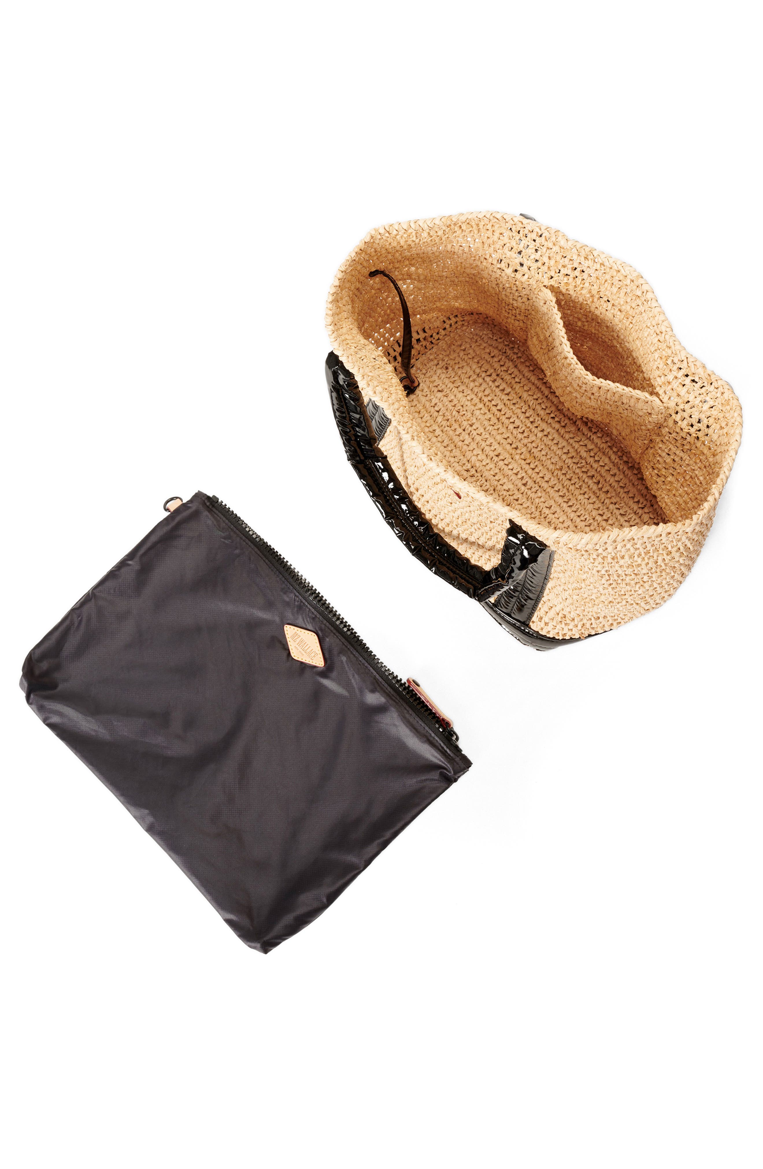 MZ Wallace Small Raffia Tote, Alternate, color, 