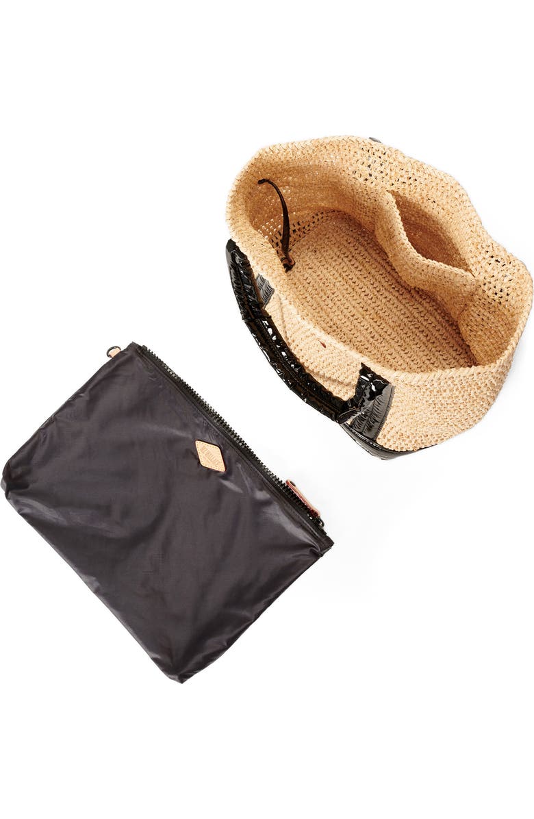 MZ Wallace Small Raffia Tote, Alternate, color,