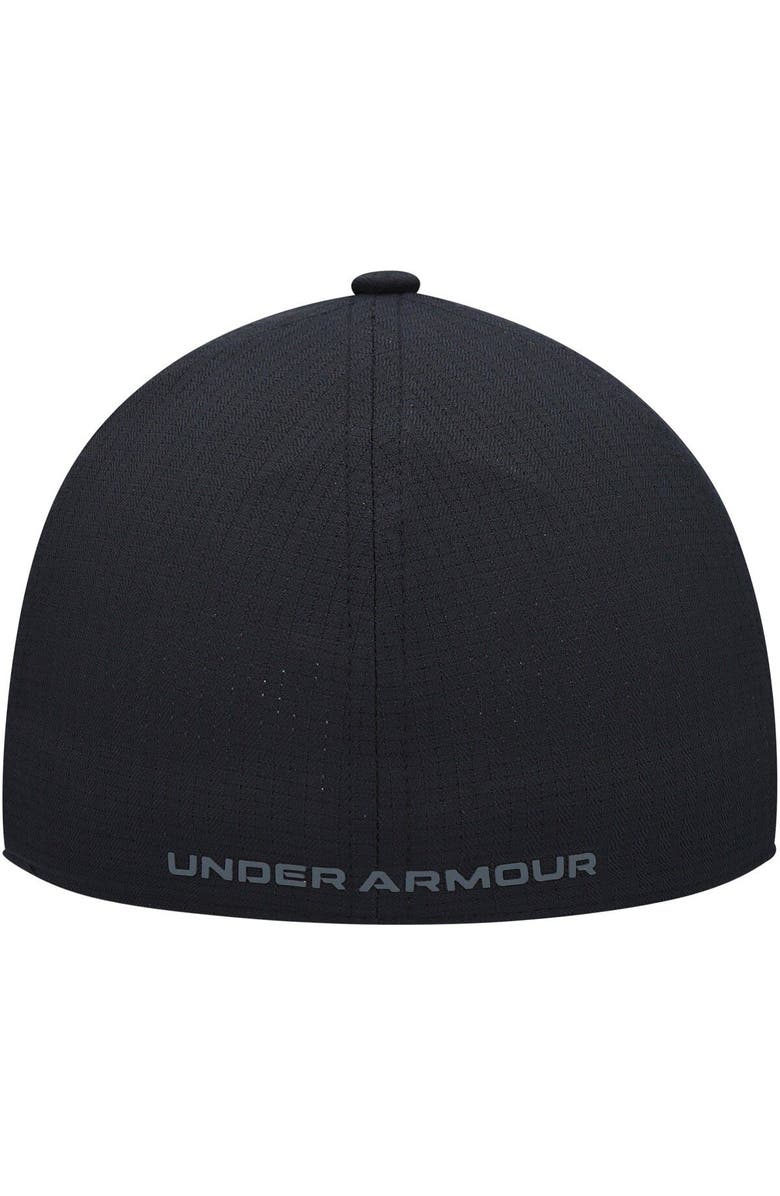 Under Armour Men's Under Armour Black Flawless Performance Flex Hat, Alternate, color,