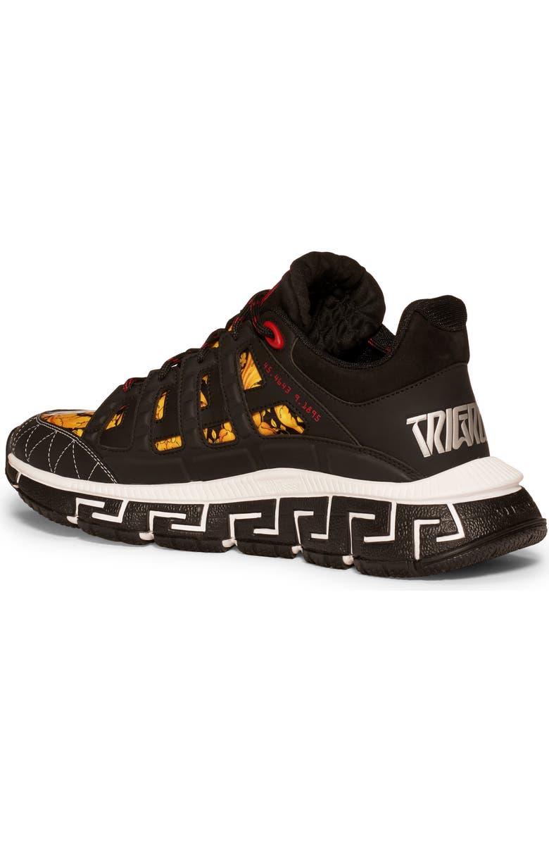 Versace Trigreca Barocco Low Top Sneaker, Alternate, color,