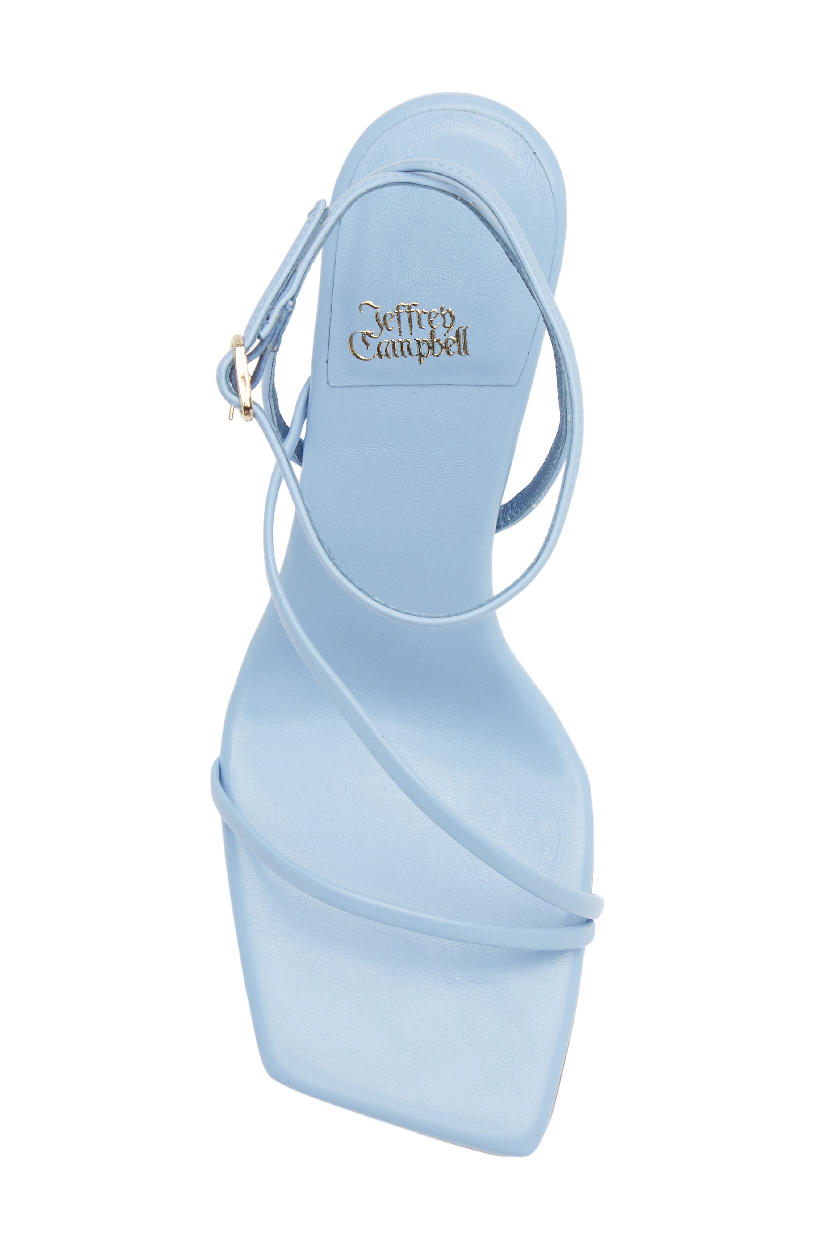 Highlight Ankle Strap Wedge Sandal, Alternate, color, BABY BLUE
