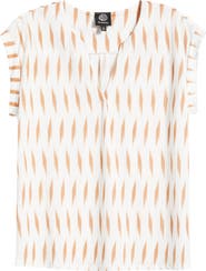 Bobeau Dolman Sleeve Piqué T-Shirt
