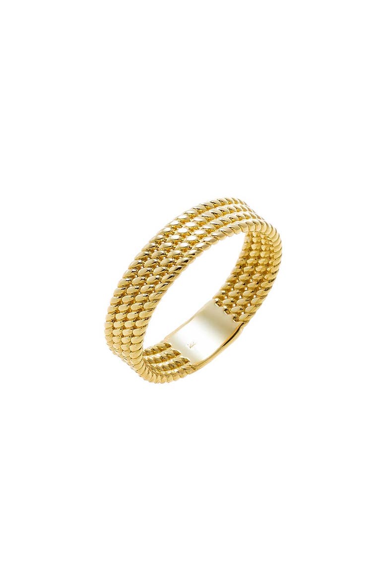 Solid Multi-Row Twisted Eternity Band, Main, color, Gold