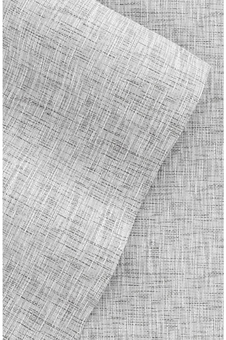 HOME SPUN Premium Ultra Soft Chambray Style Pattern 4-Piece Bed Sheets Set, Alternate, color, LIGHT GRAY