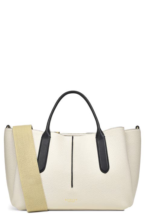 Hillgate Place Leather Grab Tote Bag