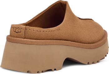 UGG NEW HEIGHTS CLOG スエード ヒール キャメル 24cm Pukas-Surf-Shop-Woman-Footwear
