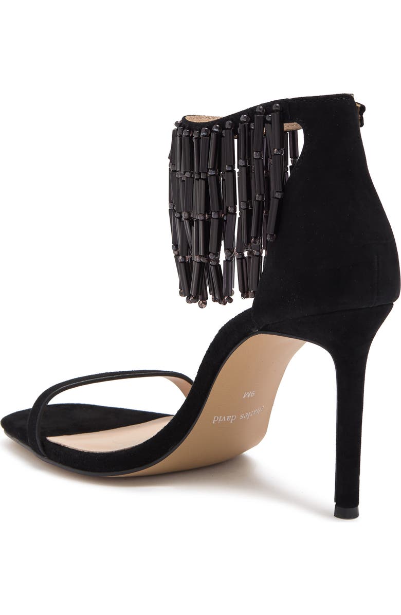 Charles David Enrich Beaded Fringe Sandal, Alternate, color,