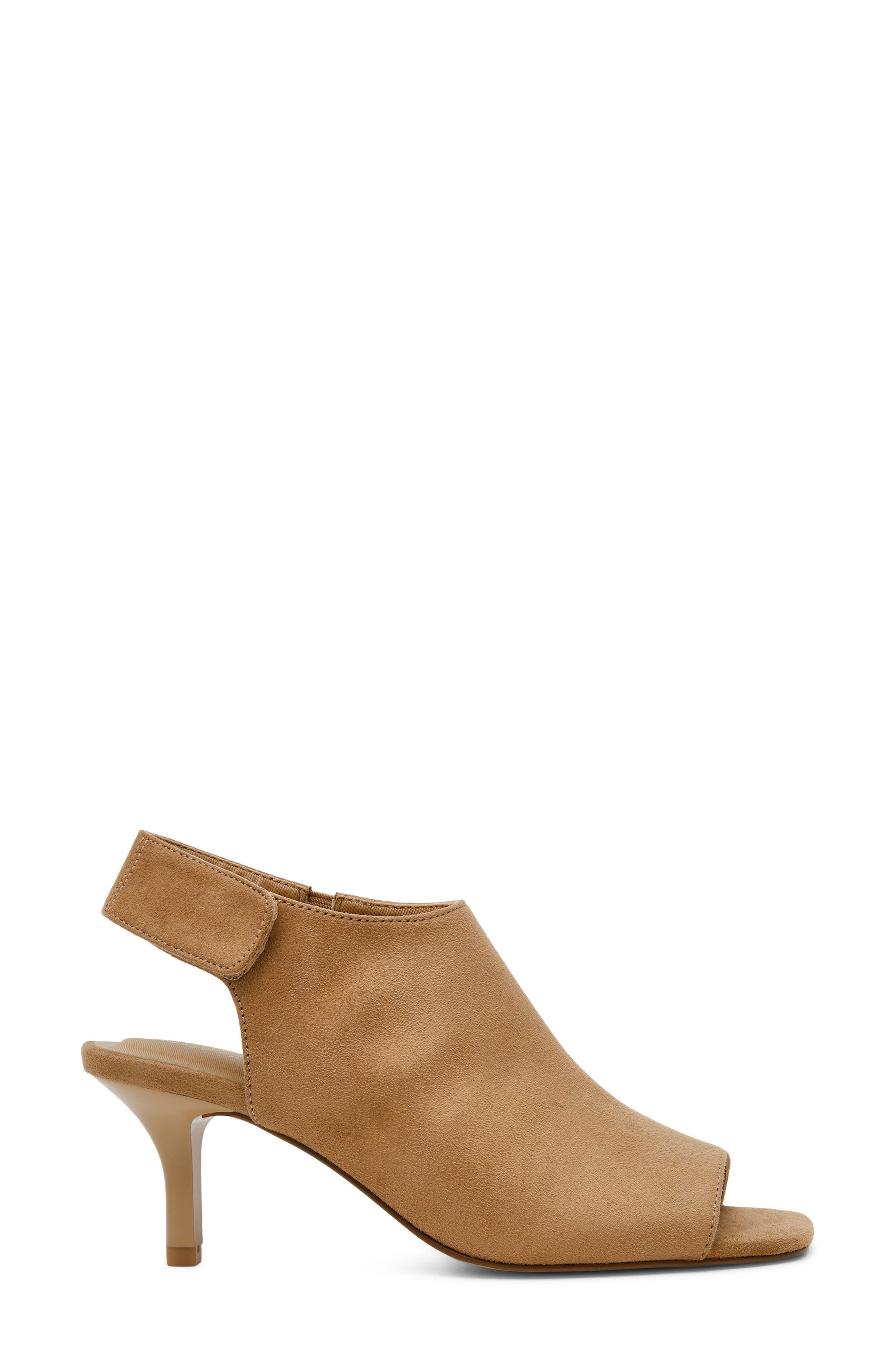 Semana Ankle Strap Sandal, Alternate, color, SAND SUEDE