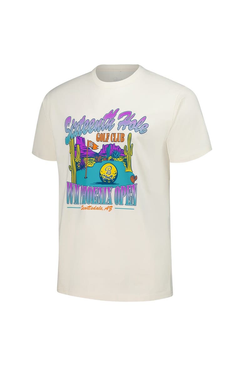 Men's Barstool Golf  Cream WM Phoenix Open 16th Hole T-Shirt, Alternate, color, Cream