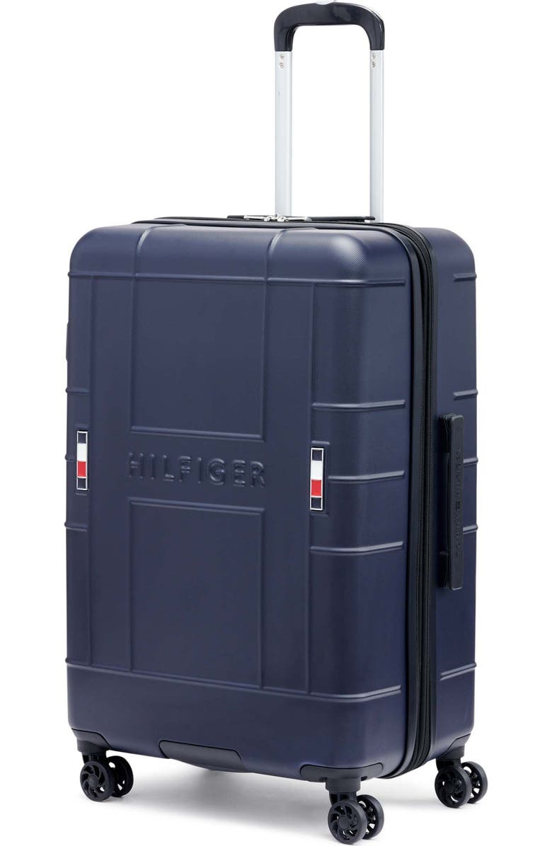 Tommy Hilfiger Big H 3 Piece Luggage Set, Alternate, color, Navy