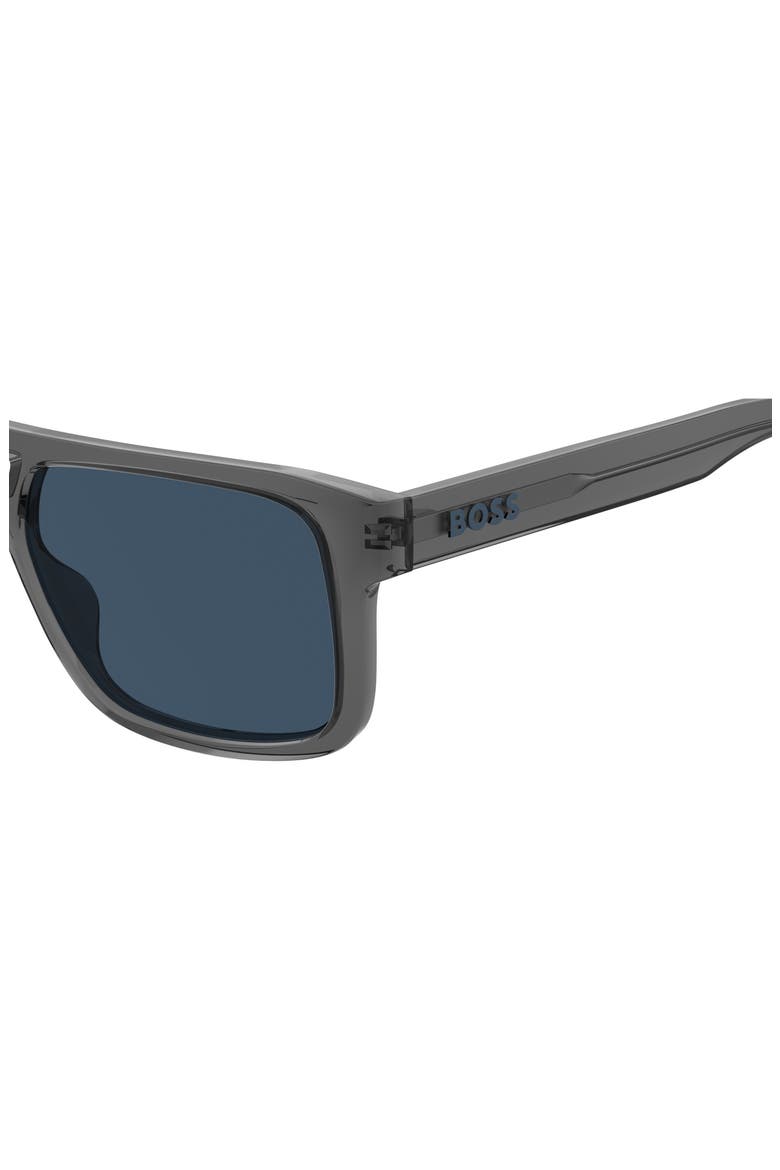 56mm Navigator Sunglasses, Alternate, color, GREY