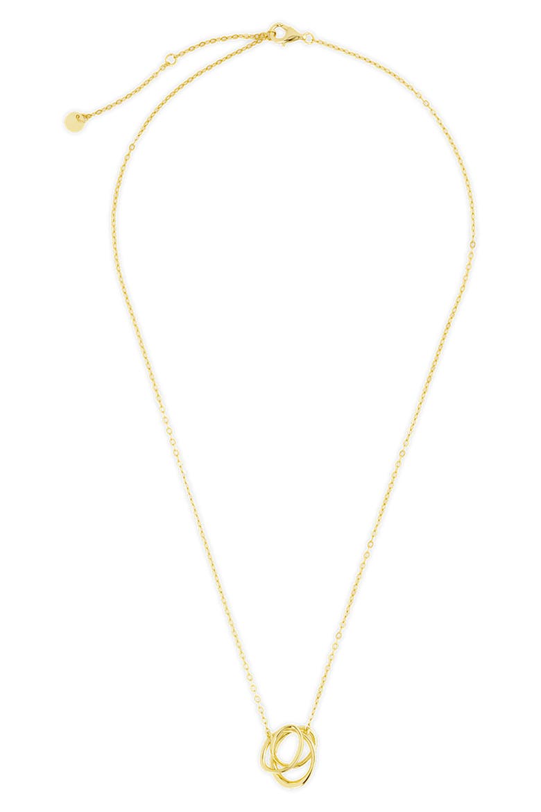 Eve Linked Harmony Pendant Necklace, Alternate, color, GOLD