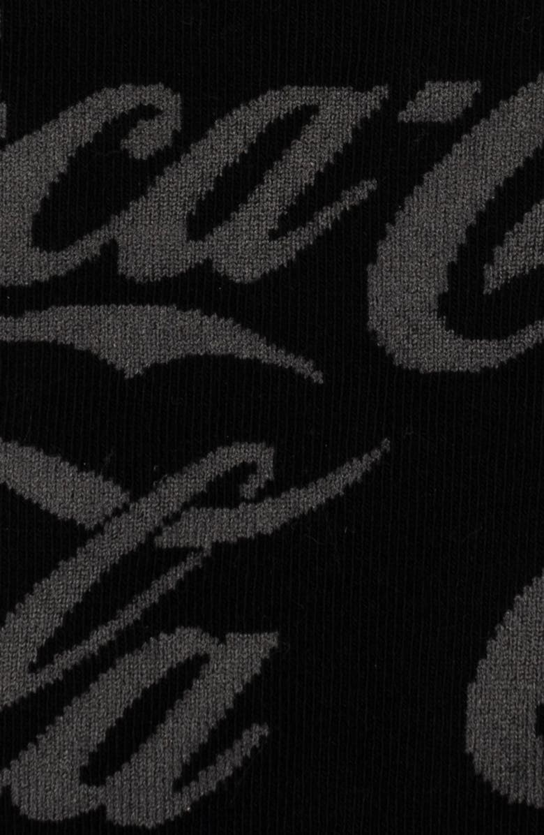 Cufflinks, Inc. Coke Crew Socks, Alternate, color, Black