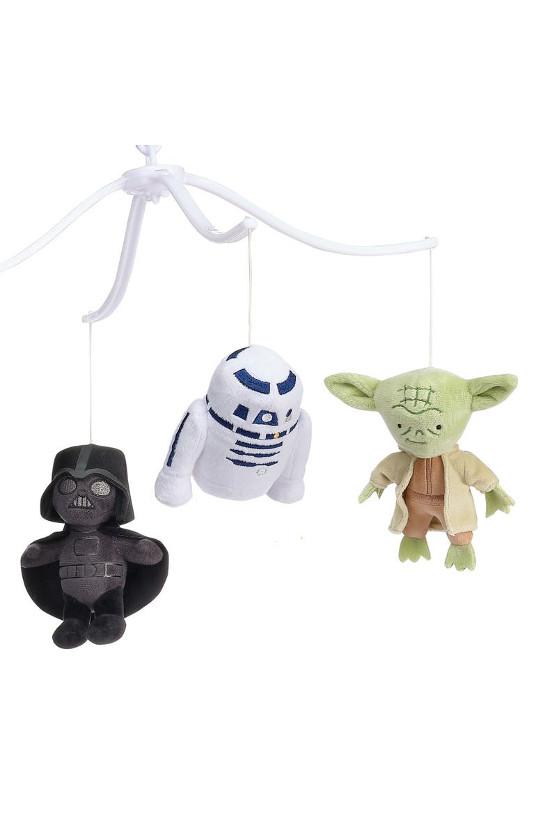 Lambs & Ivy Star Wars Classic Musical Baby Crib Mobile Soother Toy, Alternate, color, Multicolor