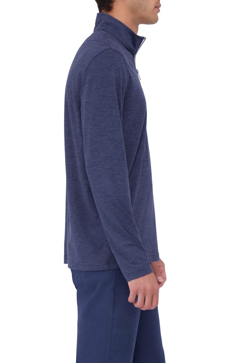 Quarter Zip Performance Pullover, Alternate, color, NAVY