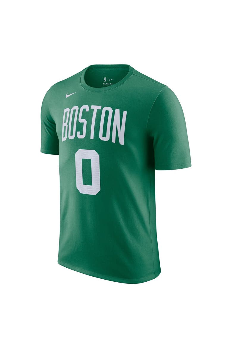 Men's Nike Jayson Tatum Kelly Green Boston Celtics Icon 2022/23 Name & Number T-Shirt, Alternate, color, Kelly Green
