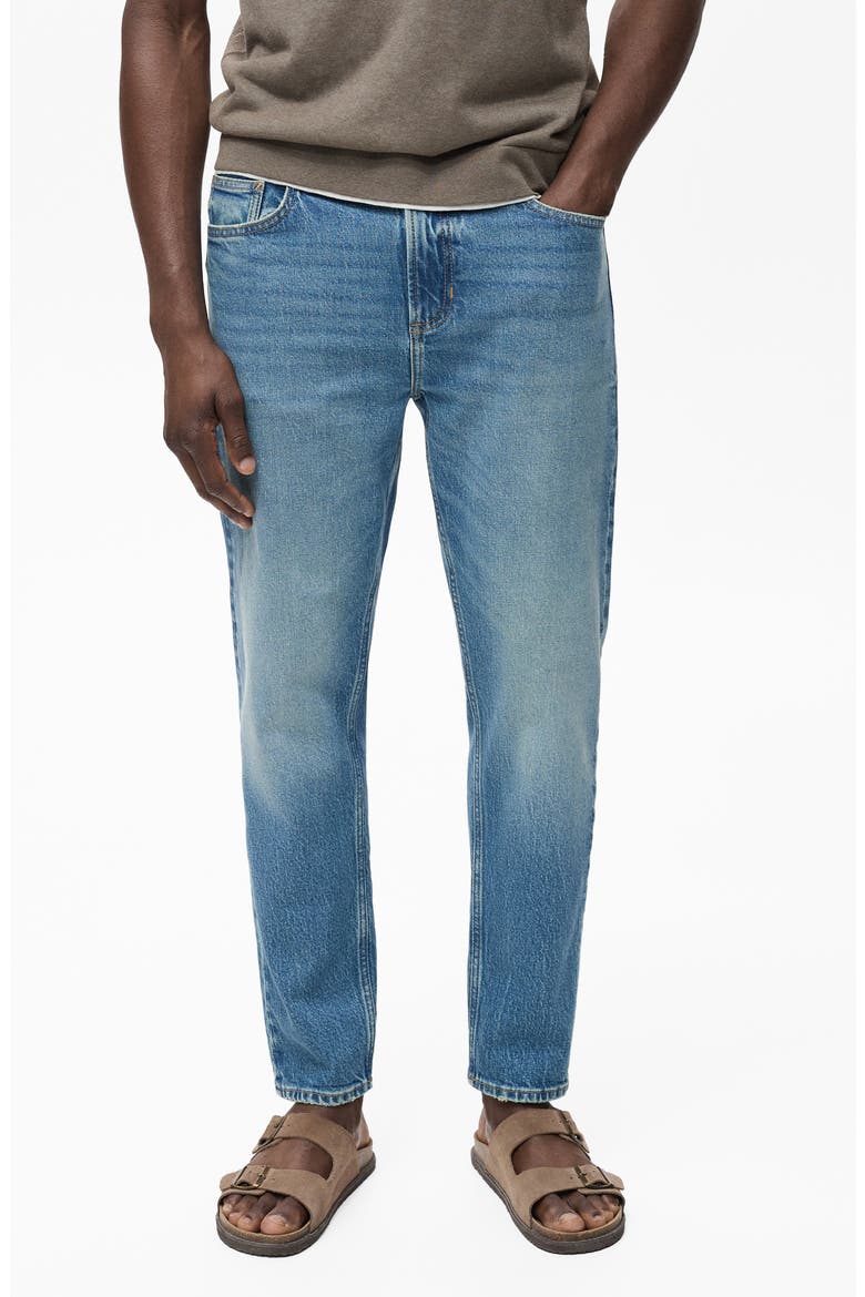 Ben Tapered Jeans, Main, color, MEDIUM BLUE