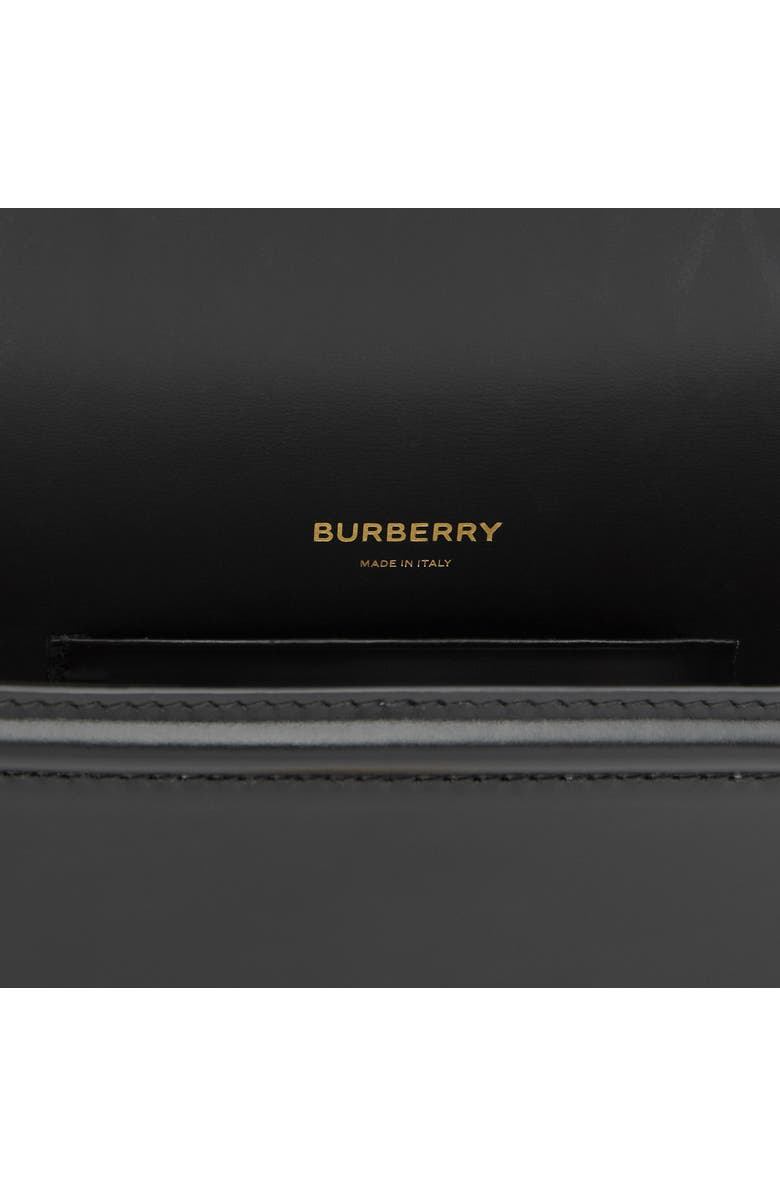 Burberry Mini Crystal TB Leather Crossbody Bag, Alternate, color,