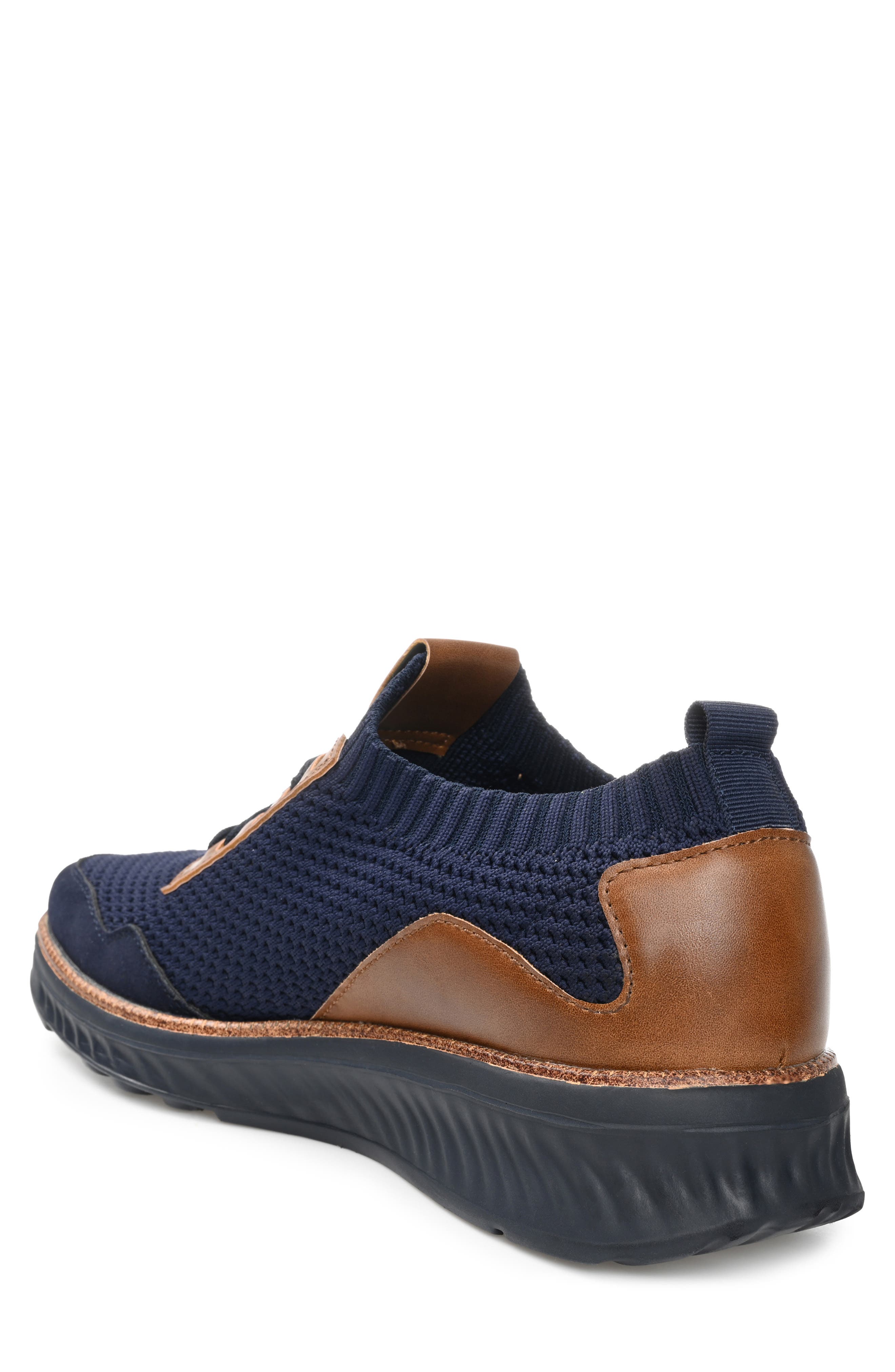 Julius Knit Casual Dress Shoe, Alternate, color, NAVY