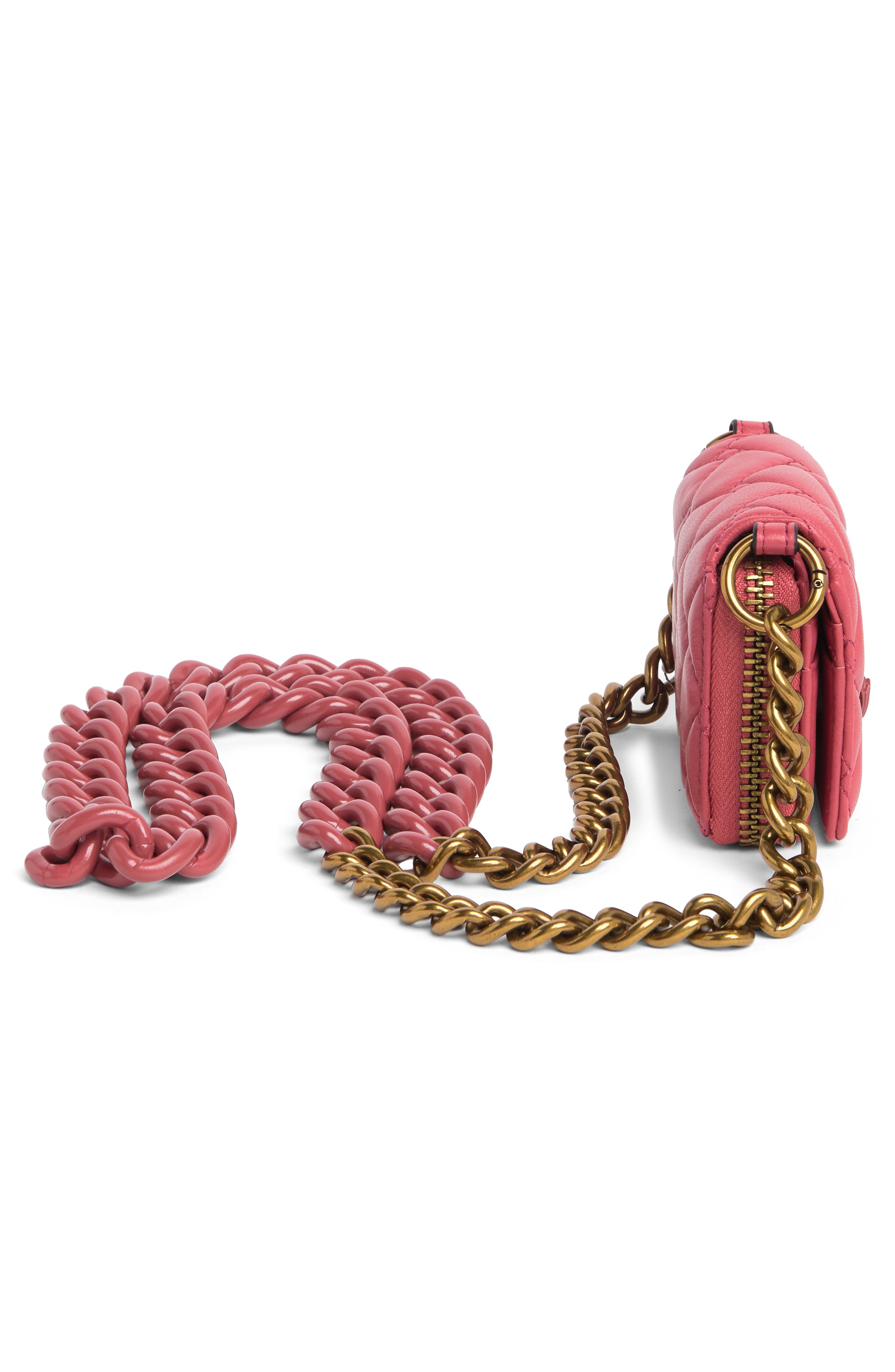 Kurt Geiger London Quited Leather Chain Wallet | Nordstromrack