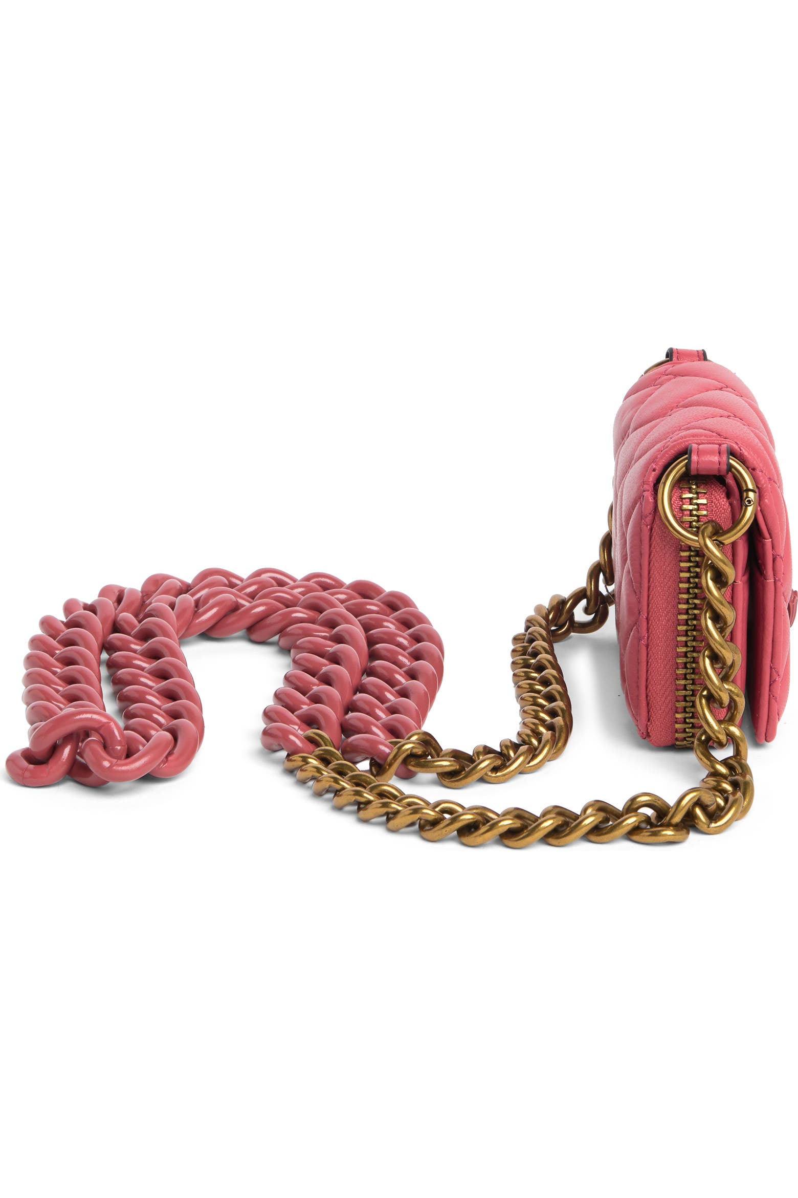 Chian Rack Kurt Geiger London Quited Leather Chain Wallet | Nordstromrack