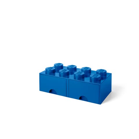 Storage Brick Drawer 8, Bright Blue