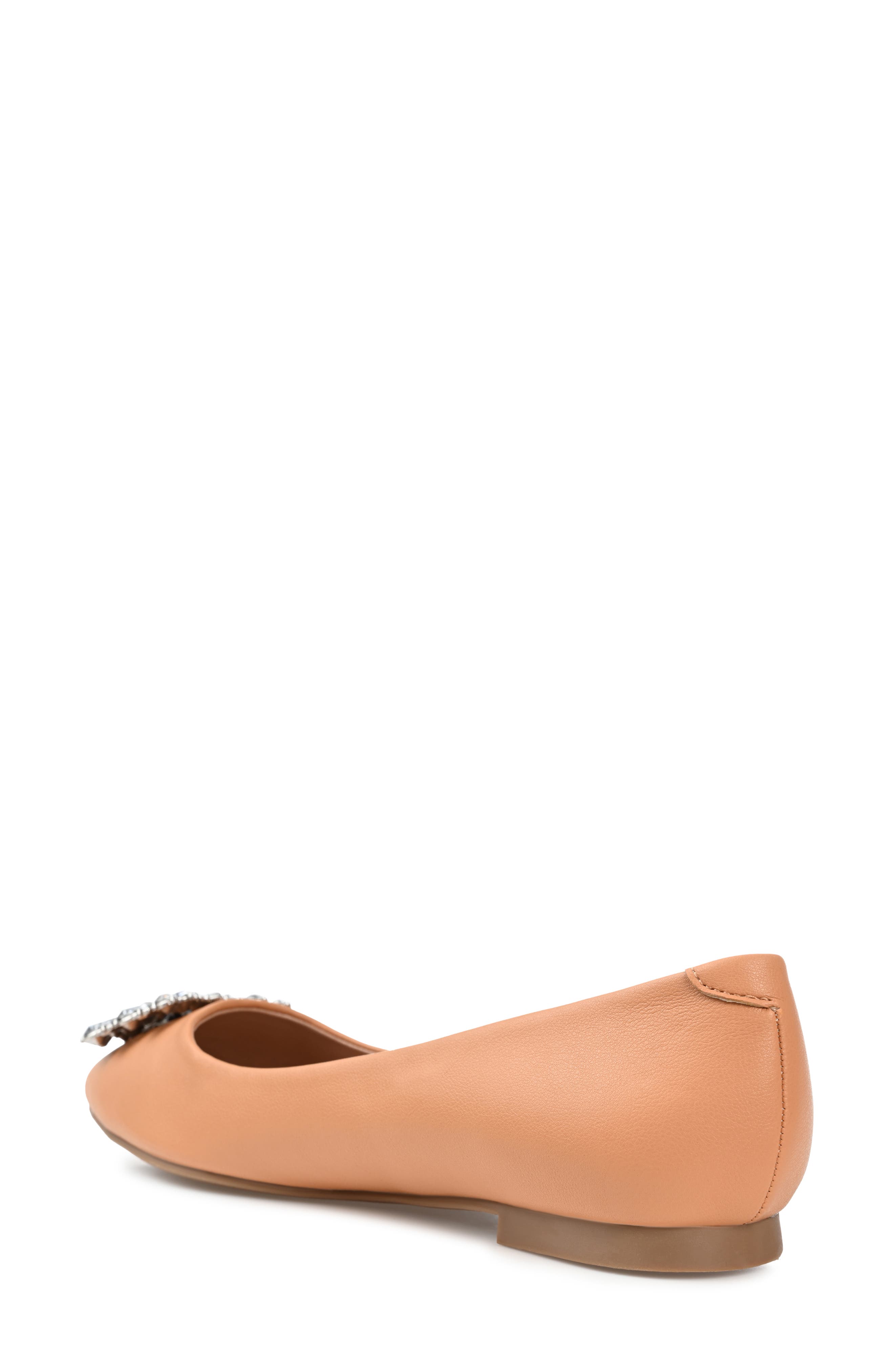 JOURNEE Renzo Embellished Flat, Alternate, color, TAN