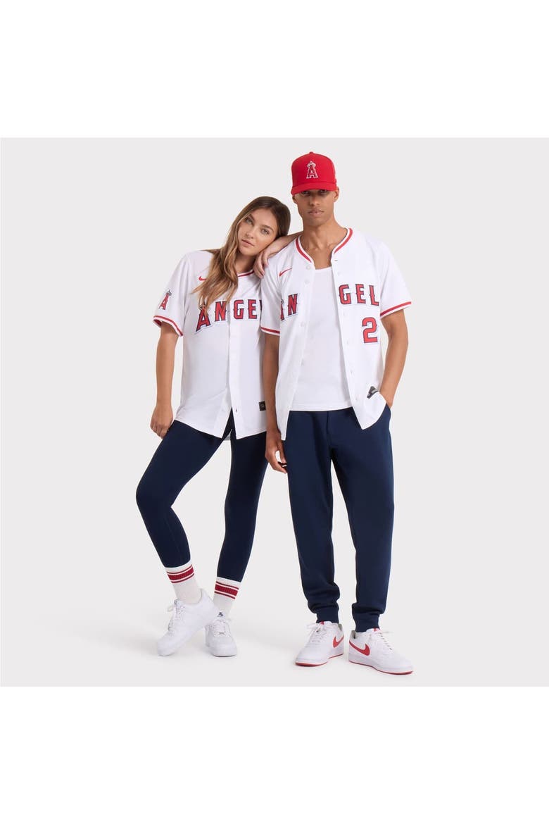Men's Nike White Los Angeles Angels Home Limited Jersey, Alternate, color, White