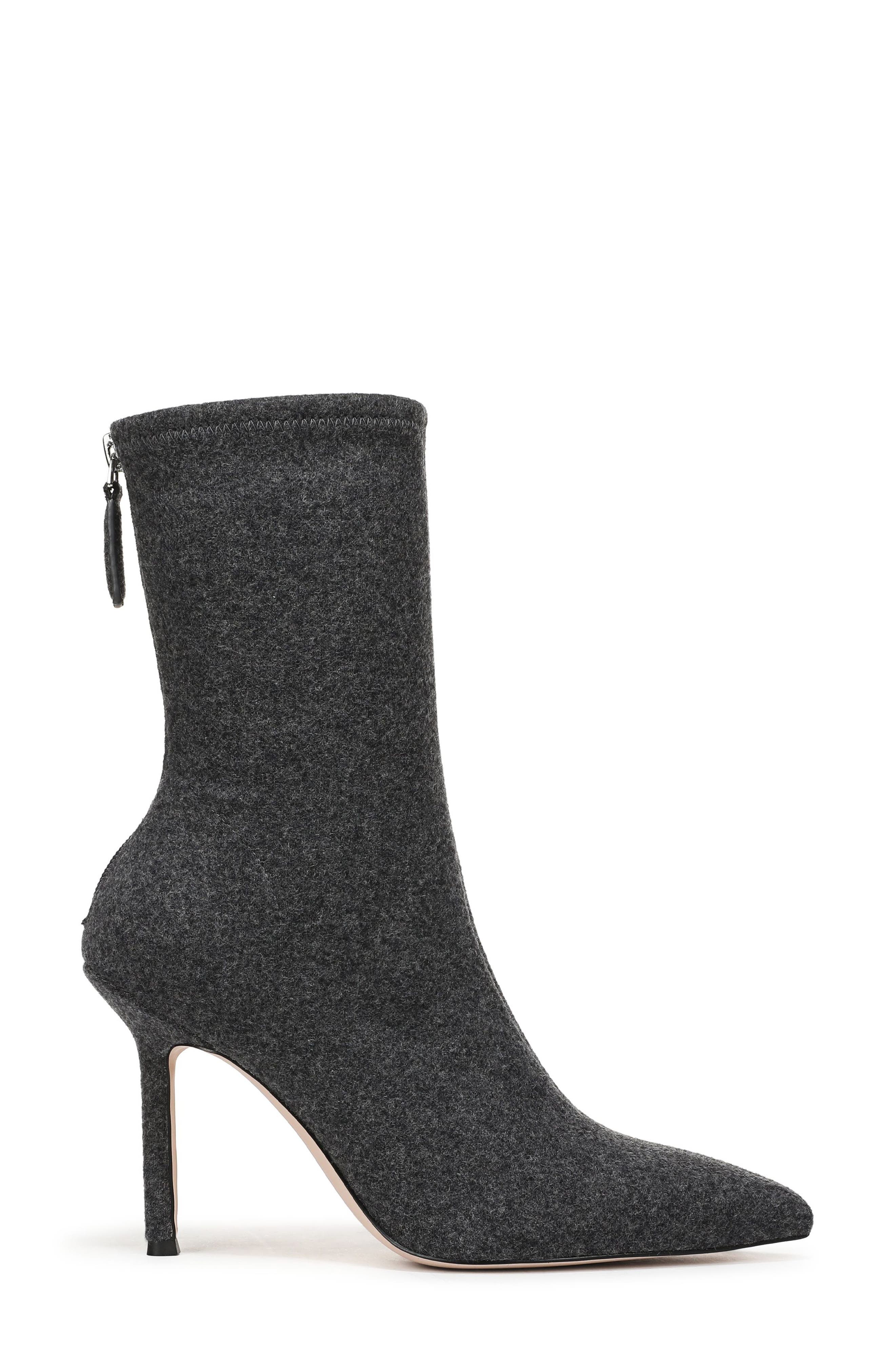 Ryder Pointed Toe Bootie, Alternate, color, GREY