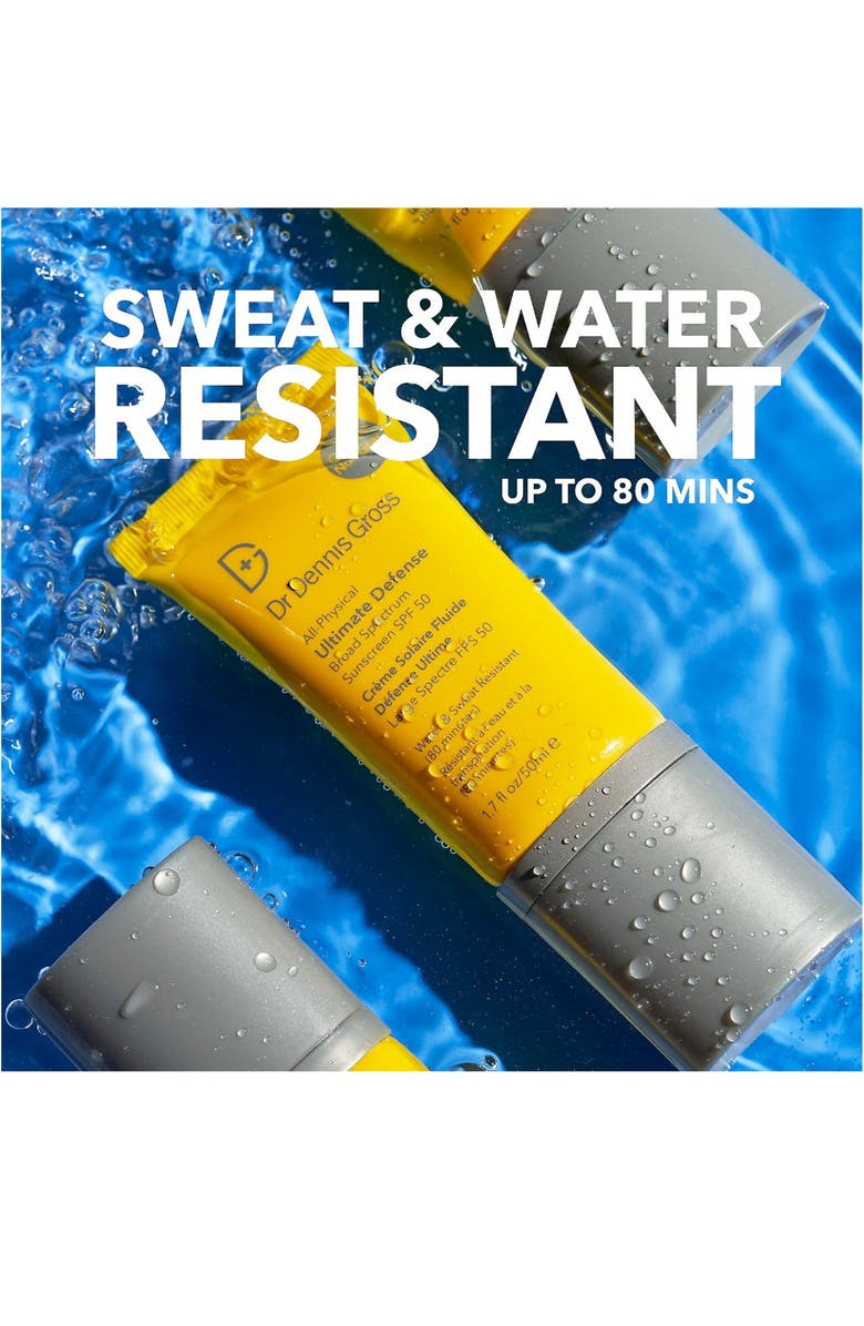 Dr. Dennis Gross Skincare All-Physical Ultimate Defense Broad Spectrum Sunscreen SPF 50 PA++++, Alternate, color,
