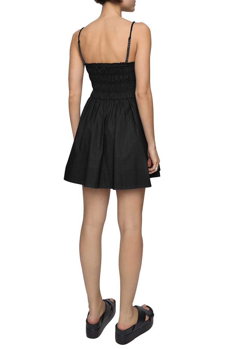 Rebecca Minkoff Fay Smocked Mini Sundress, Alternate, color,